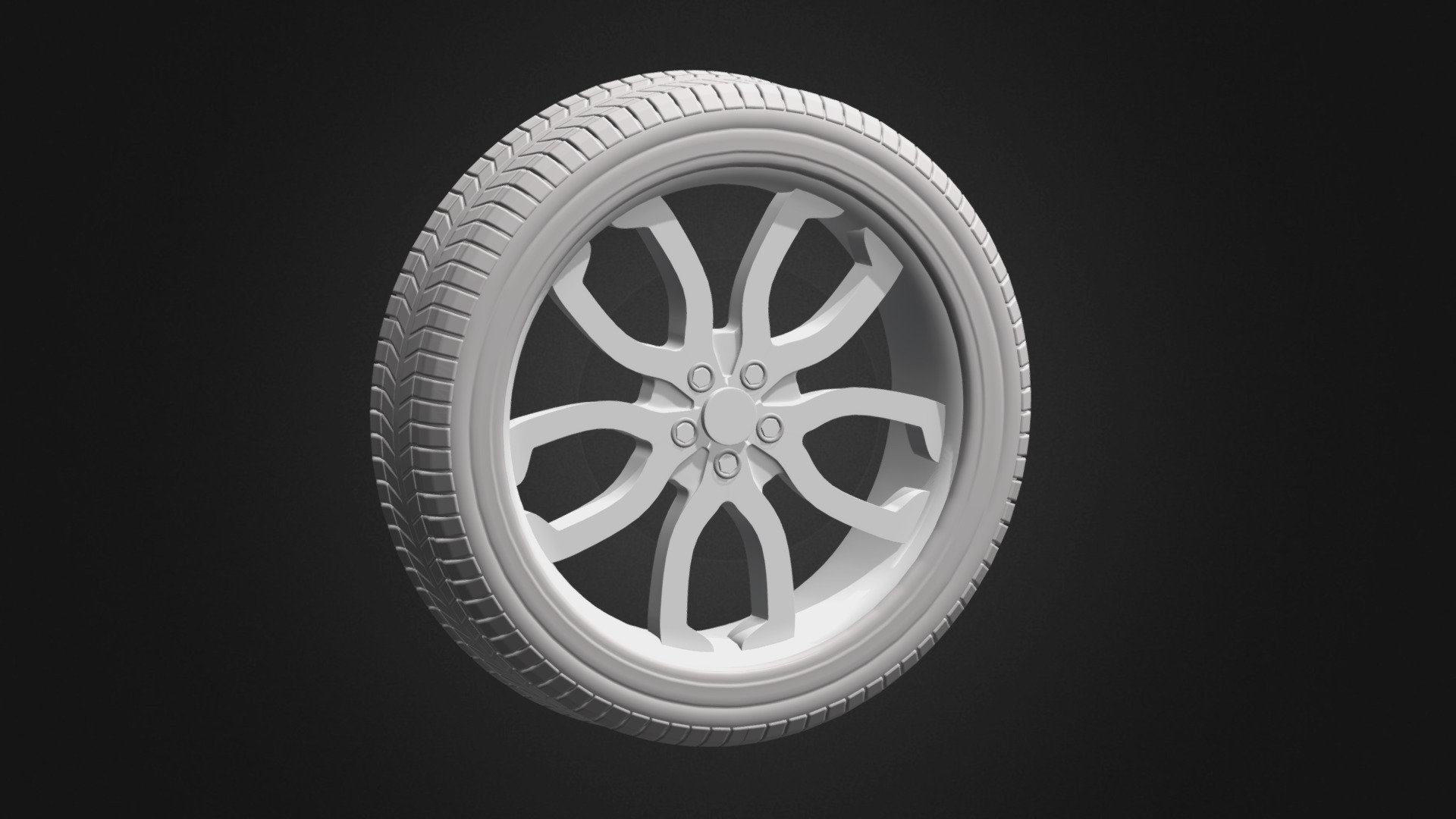 Car Wheel Download Free 3d Model By Katerina Novakova Katerinanovakova C57823e Sketchfab 0853