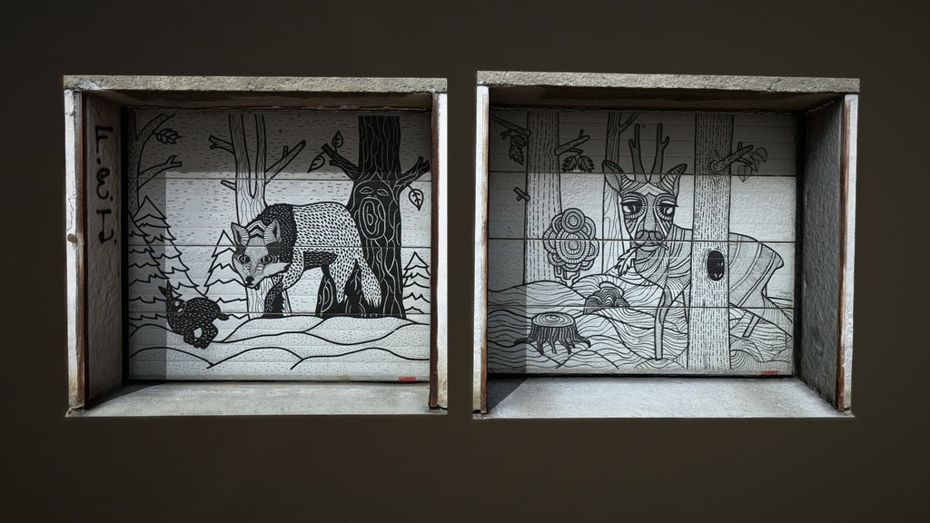 Timoti und Wajs - Garage doors