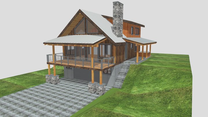 Fisher Cabin 3D Model
