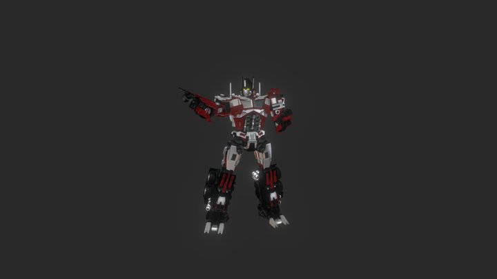 Optimus prime design 3D model by TRAWERT 3D Model