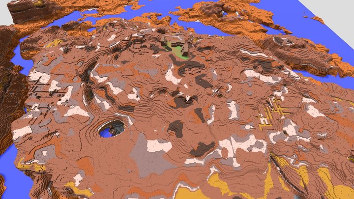 Pueblo landscape 3D Model
