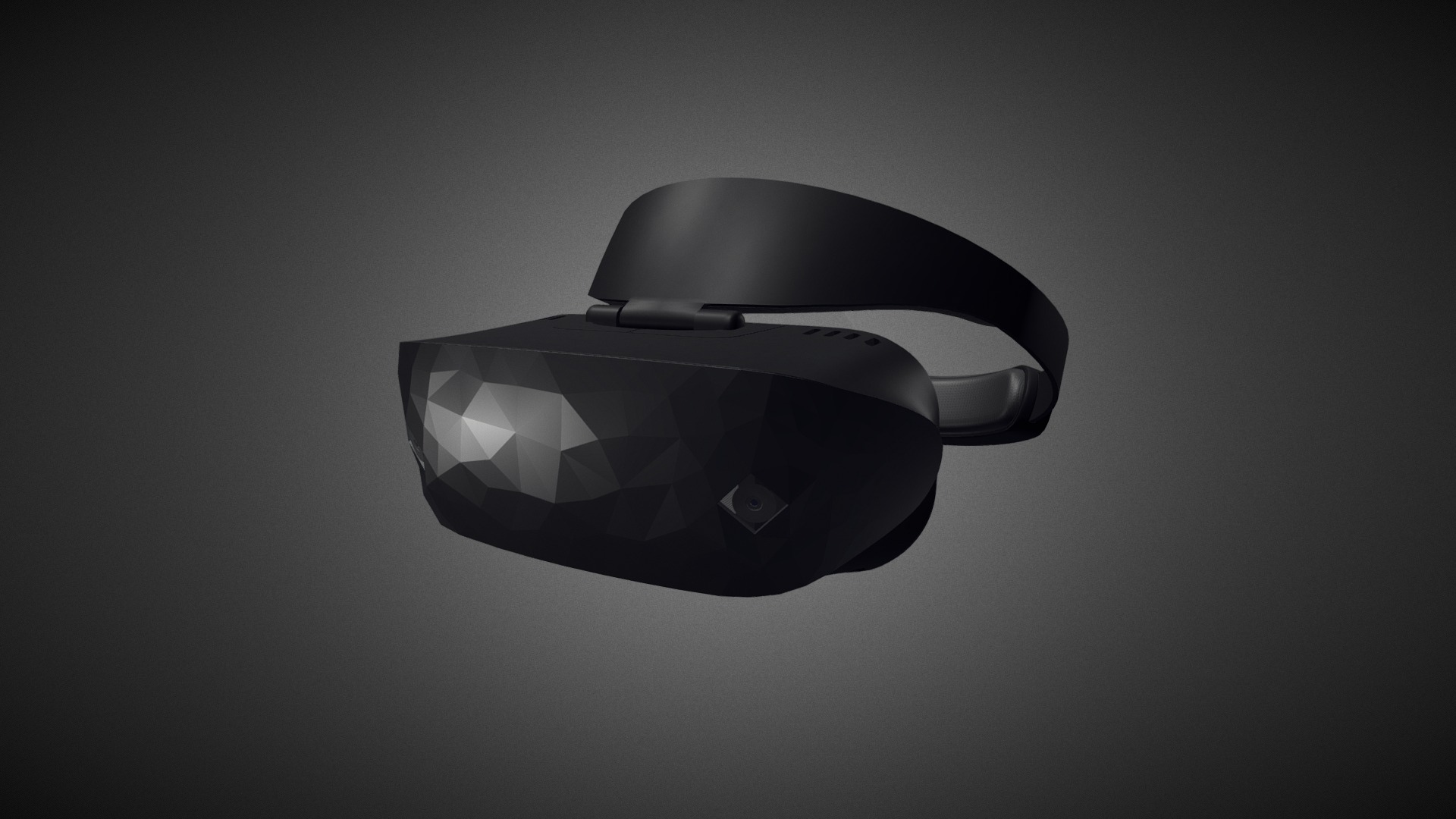 3D model ASUS Windows MixedReality Headset for Element 3D - This is a 3D model of the ASUS Windows MixedReality Headset for Element 3D. The 3D model is about a black and white photo of a car.