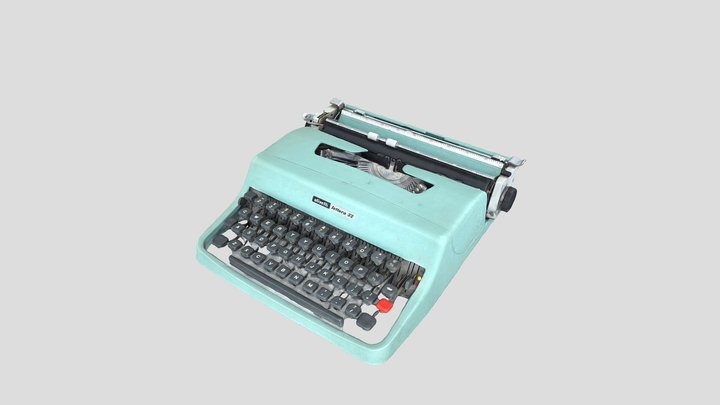 typewriter 3D Model
