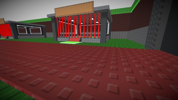 Steal a brainrot map 3D Model