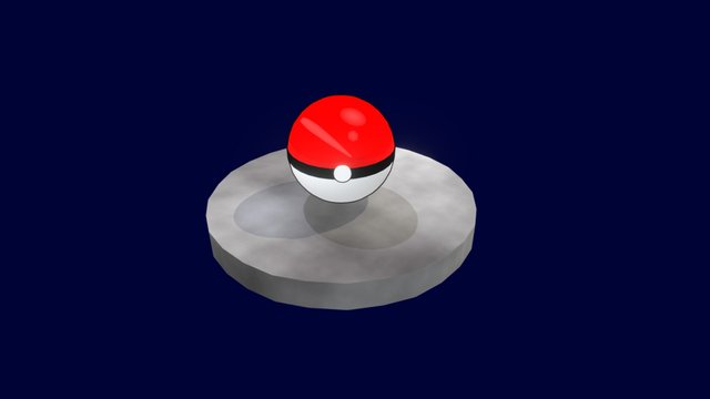 Pokeball 3D Model