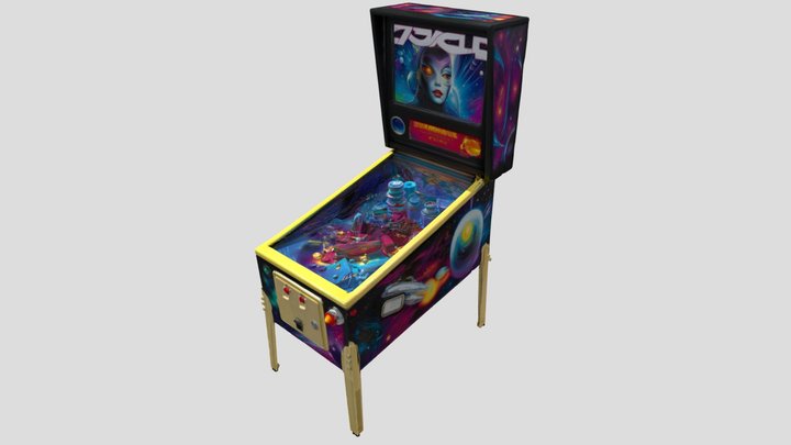 2010 Pinball – Modelo 3D gratuito STL