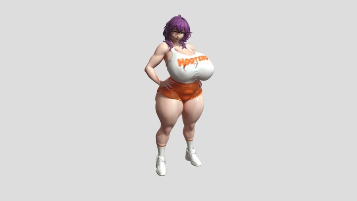 Hooters Bernadetta Von Varley – Modello 3D gratuito STL