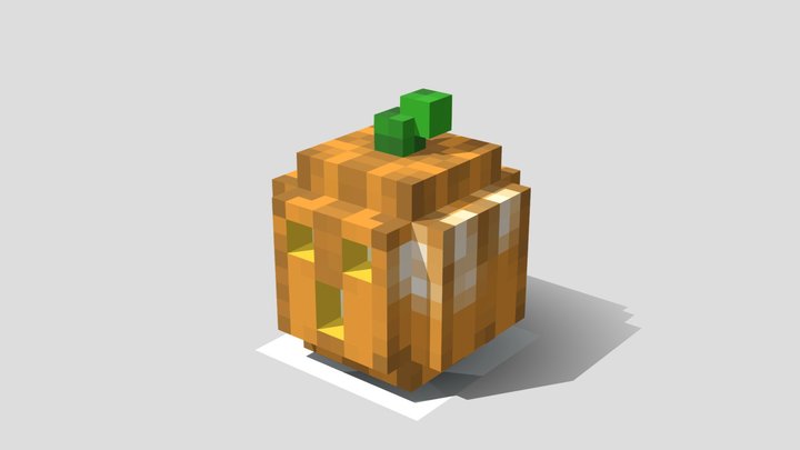 Magicked pumpkin 3D Model