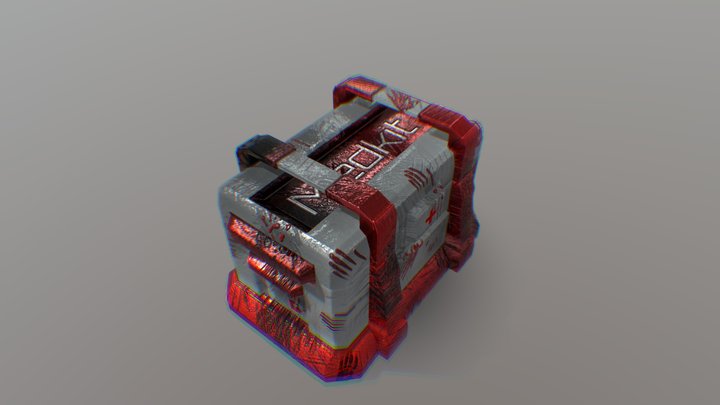 Apocalyptic Medkit 3D Model