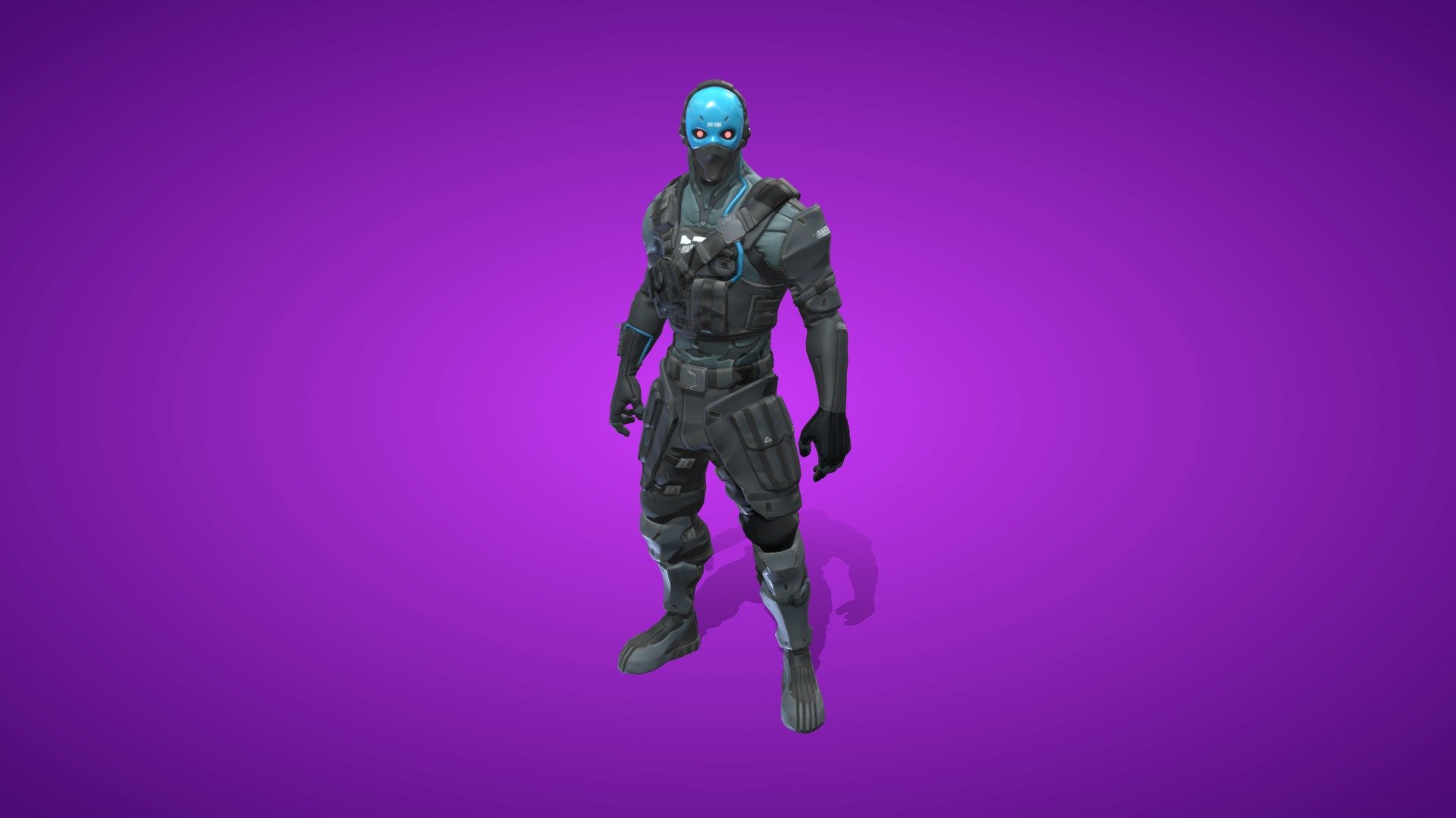 Cobalt Outfit