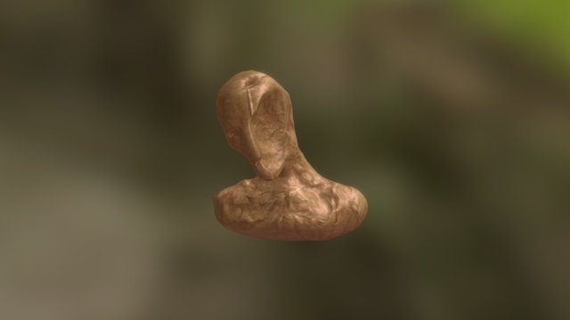 The Stone head 3D Model