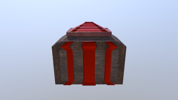 High Poly Chest: Project 3D Model