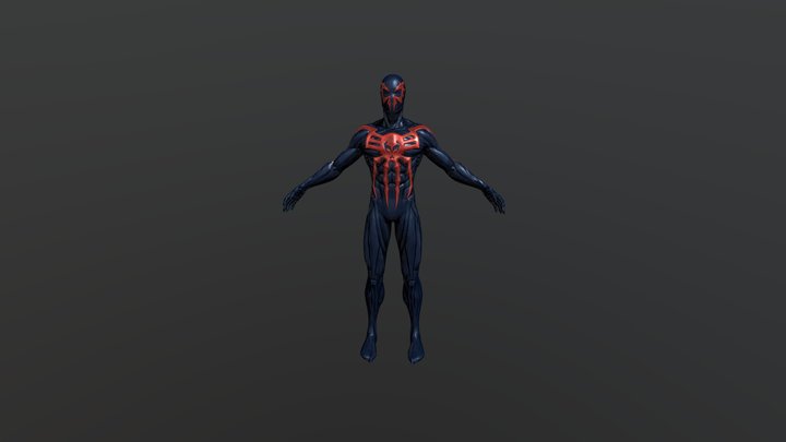 Spider-Man 2099 3D Model
