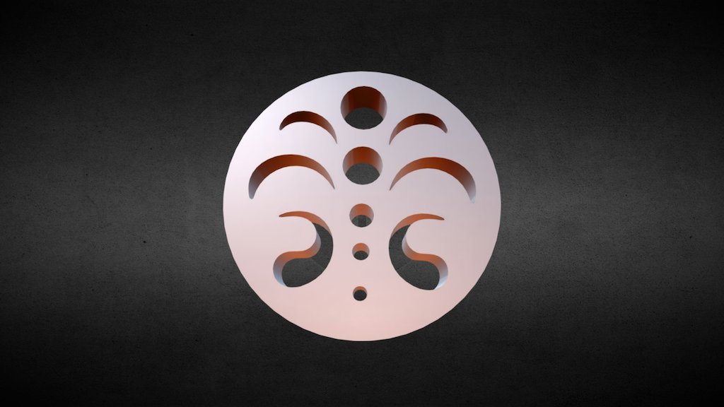 Rond Dentellé - 3D model by Prieur Pierres & Monuments (@prieurpm ...