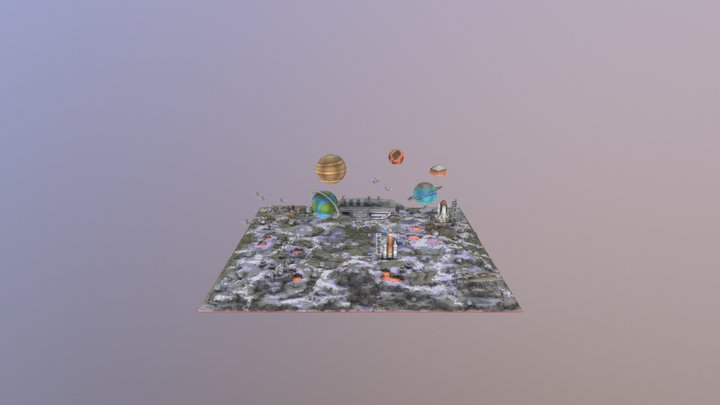 spacewarzone 3D Model