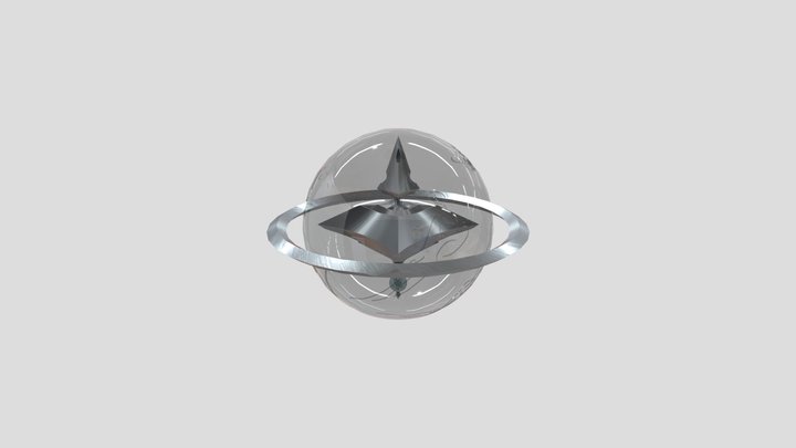 Star Compass 3D Model