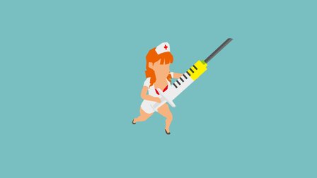 GoGo Nurse 3D Model