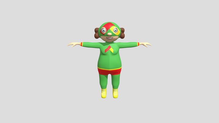 Mami lucha 3D Model