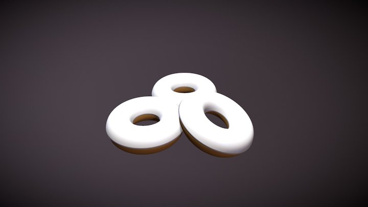 Donuts 3D Model