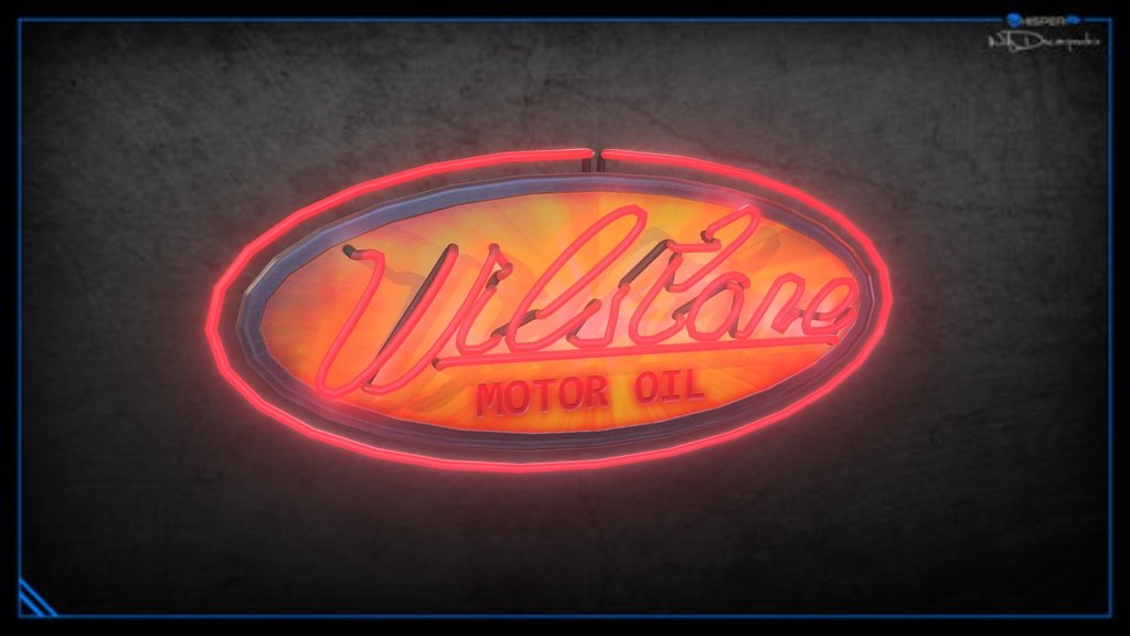 Wilstone Oil Neon - Download Free 3D model by Willy Decarpentrie ...