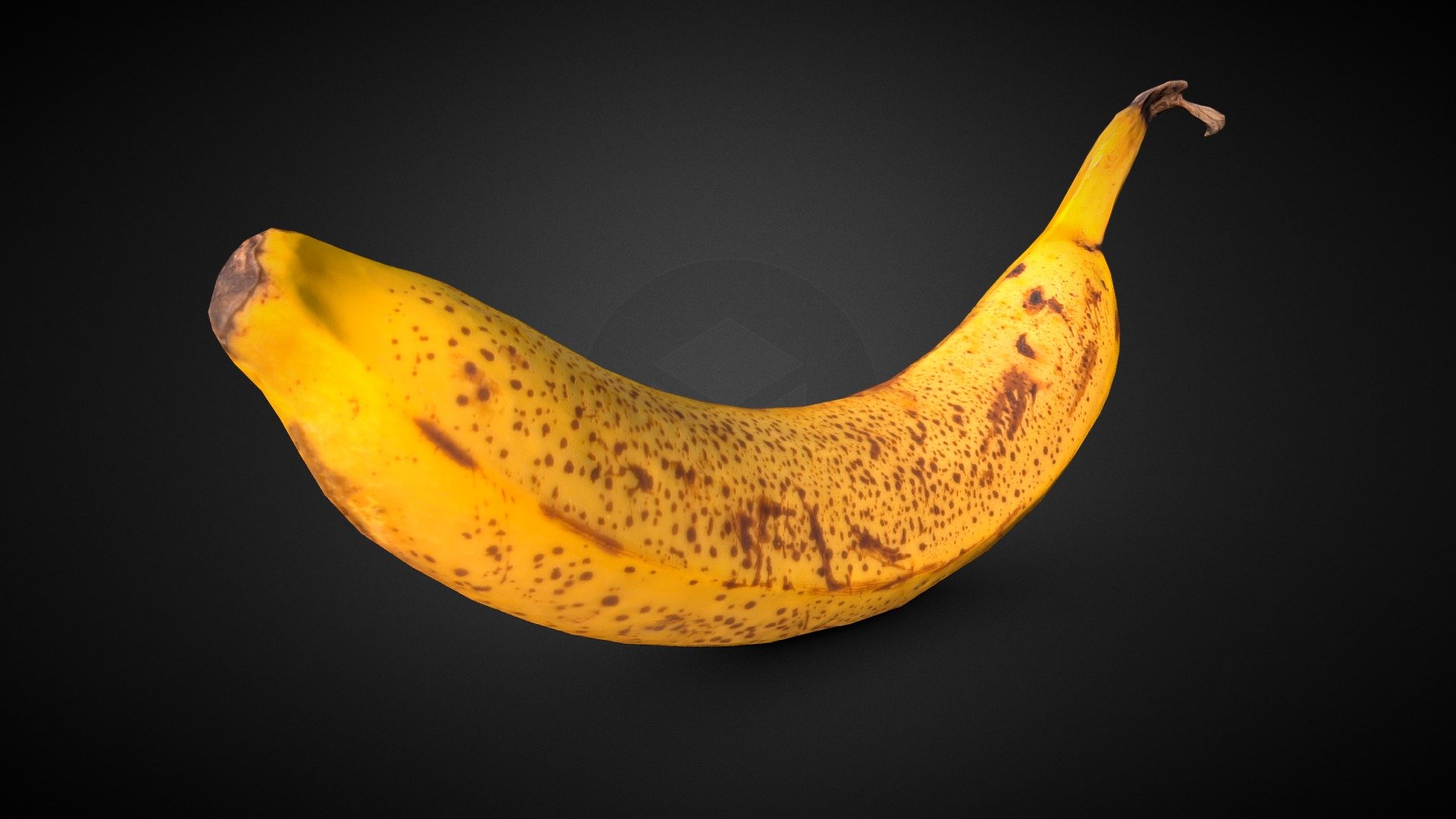 Banana (Game-ready from Photogrammetry data)
