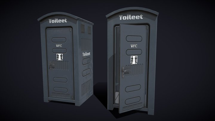 WC TOILLRT - 10 MB – Modelo 3D gratuito STL