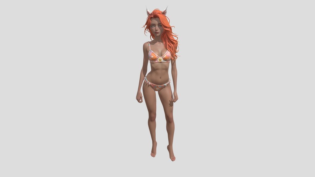 girl in bikini