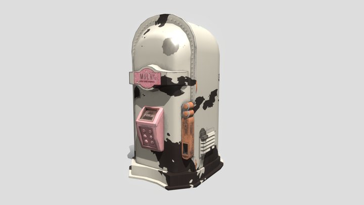 Fallout | MILK_vendingmachine 3D Model