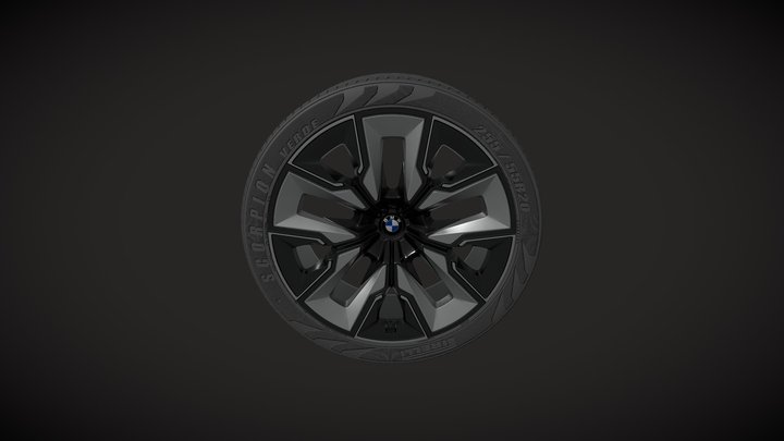 BMW m5 Series 3D Model