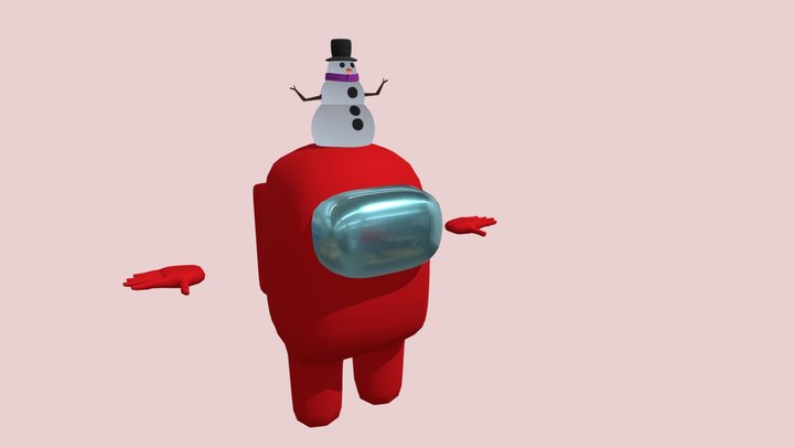Among us 3D Model