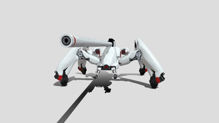 Eighty-Six XM2 Reginleif [Gunslinger] 3D Model