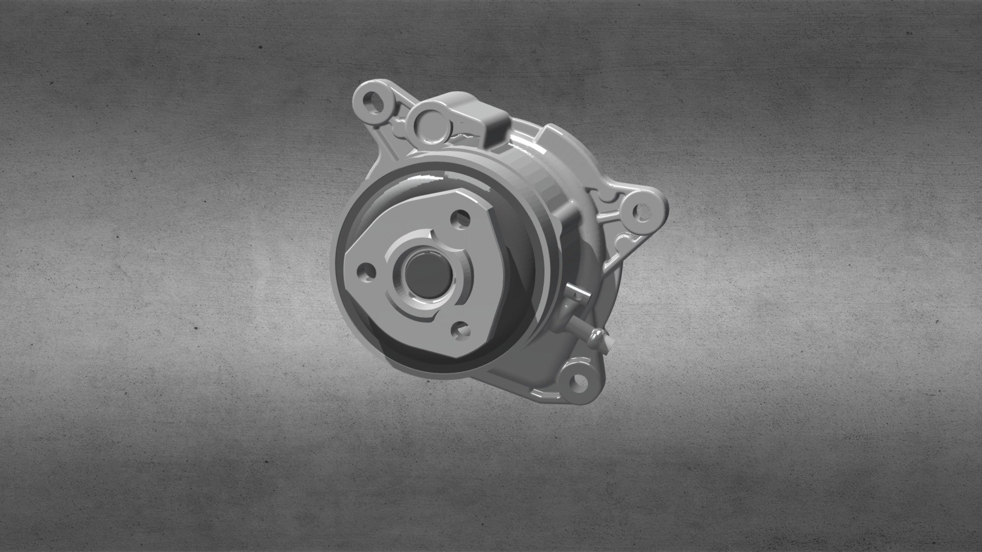 Water Pump — Sketchfab embed 3D viewer
