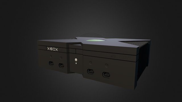 XBOX (first generation) 3D Model