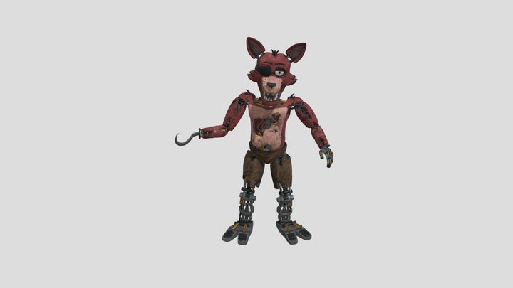 Foxy 3D Model