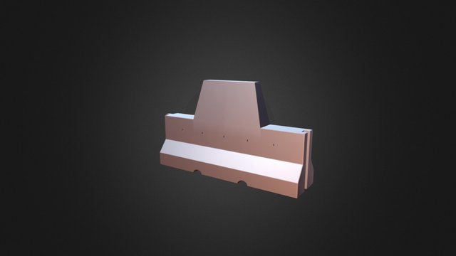 Raised Sheild Barricade - New 3D Model
