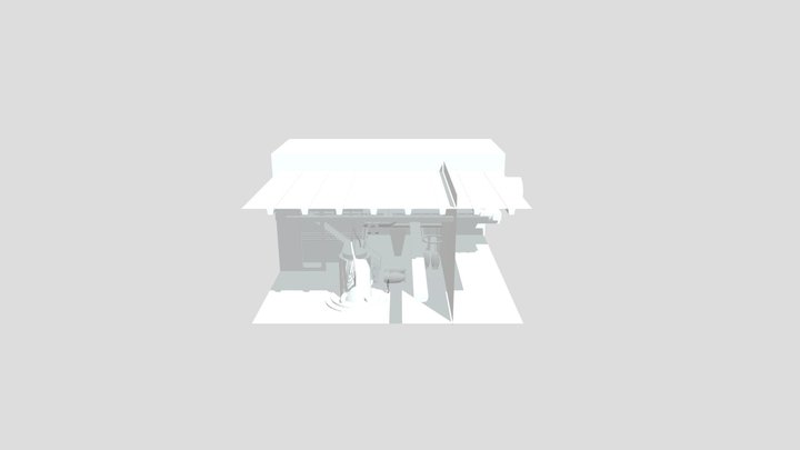 "Madness experiment" laboratory blocking 3D Model