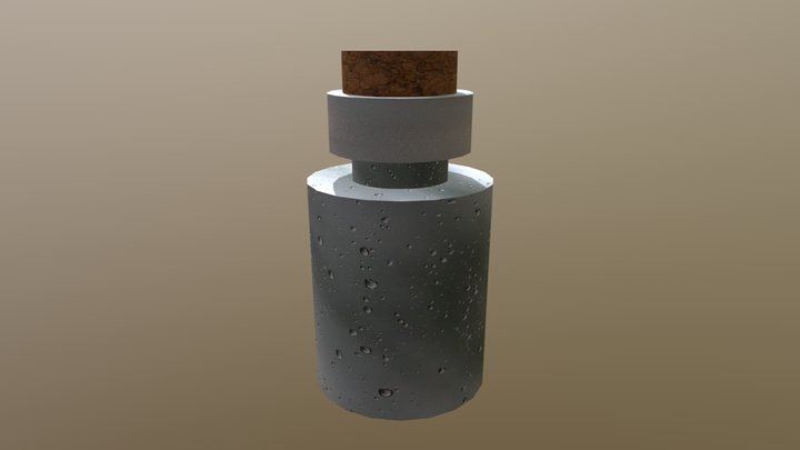 Luna Bottle 3D Model
