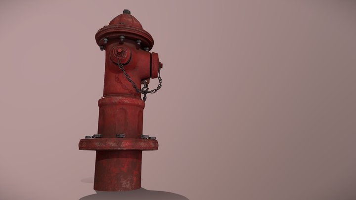 Fire Hydrant 3D Model