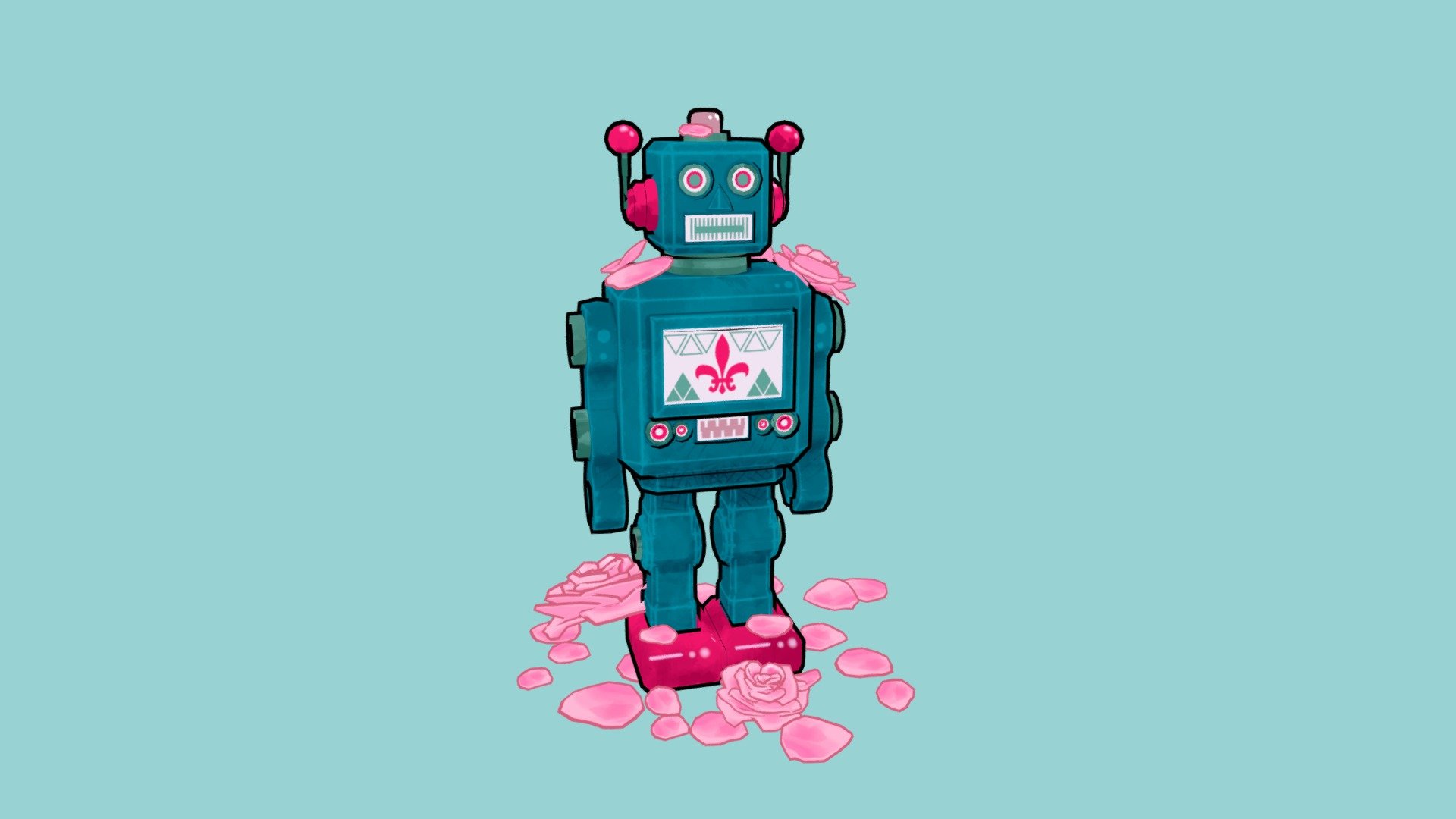 Day 5 - Robot - Inktober 2019
