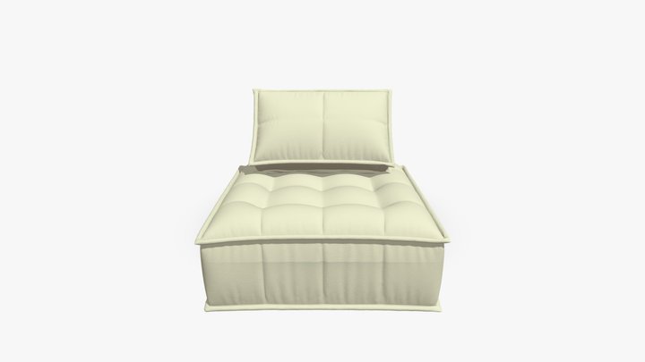 Modular soft sofa 3D Model