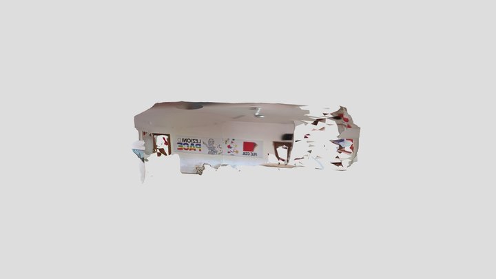 Sala Merlo FLC CGIL 3D Model