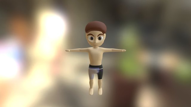 Tim Stand Up 3D Model