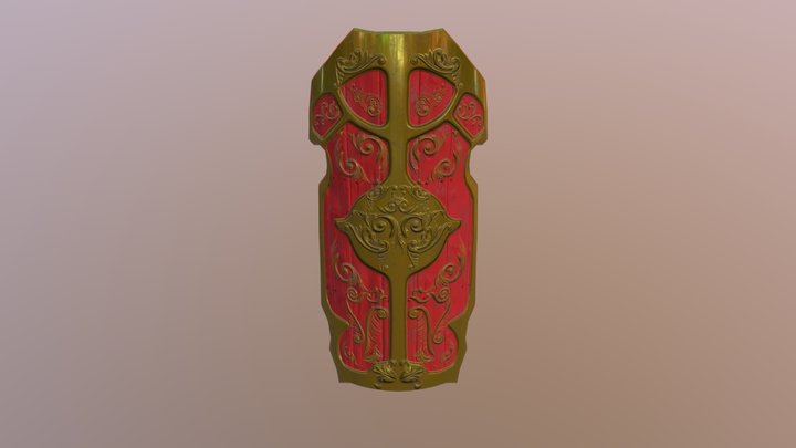 Big Thicc shield 3D Model