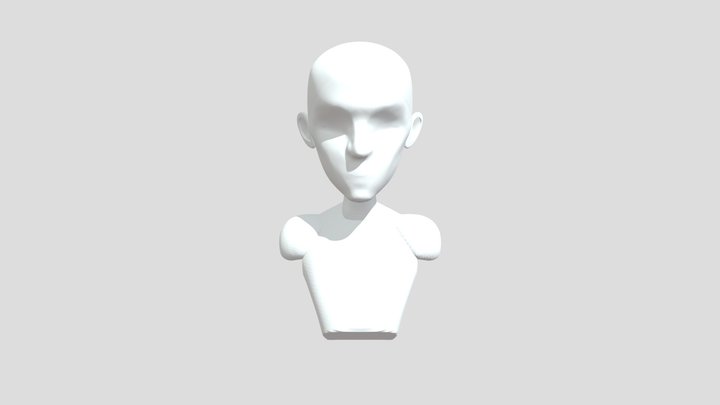 Body+Neck+Torso+Chin+Facial Structure+Shoulders0 3D Model