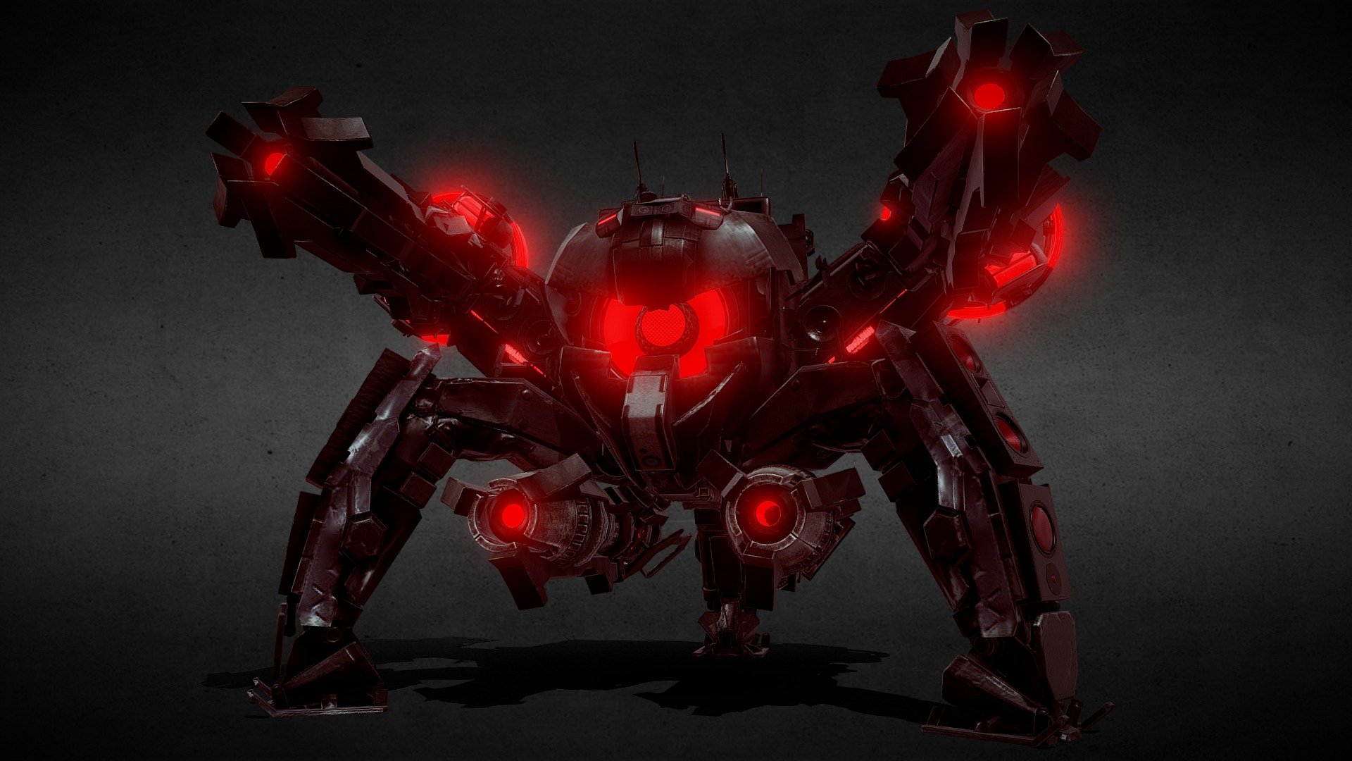 Speaker Strider - Remake - Pro4ik — Sketchfab embed 3D viewer