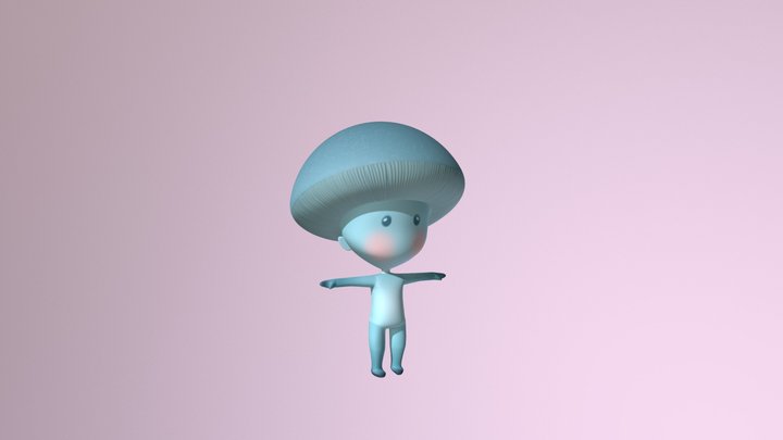 Chibi Creature 3D Model