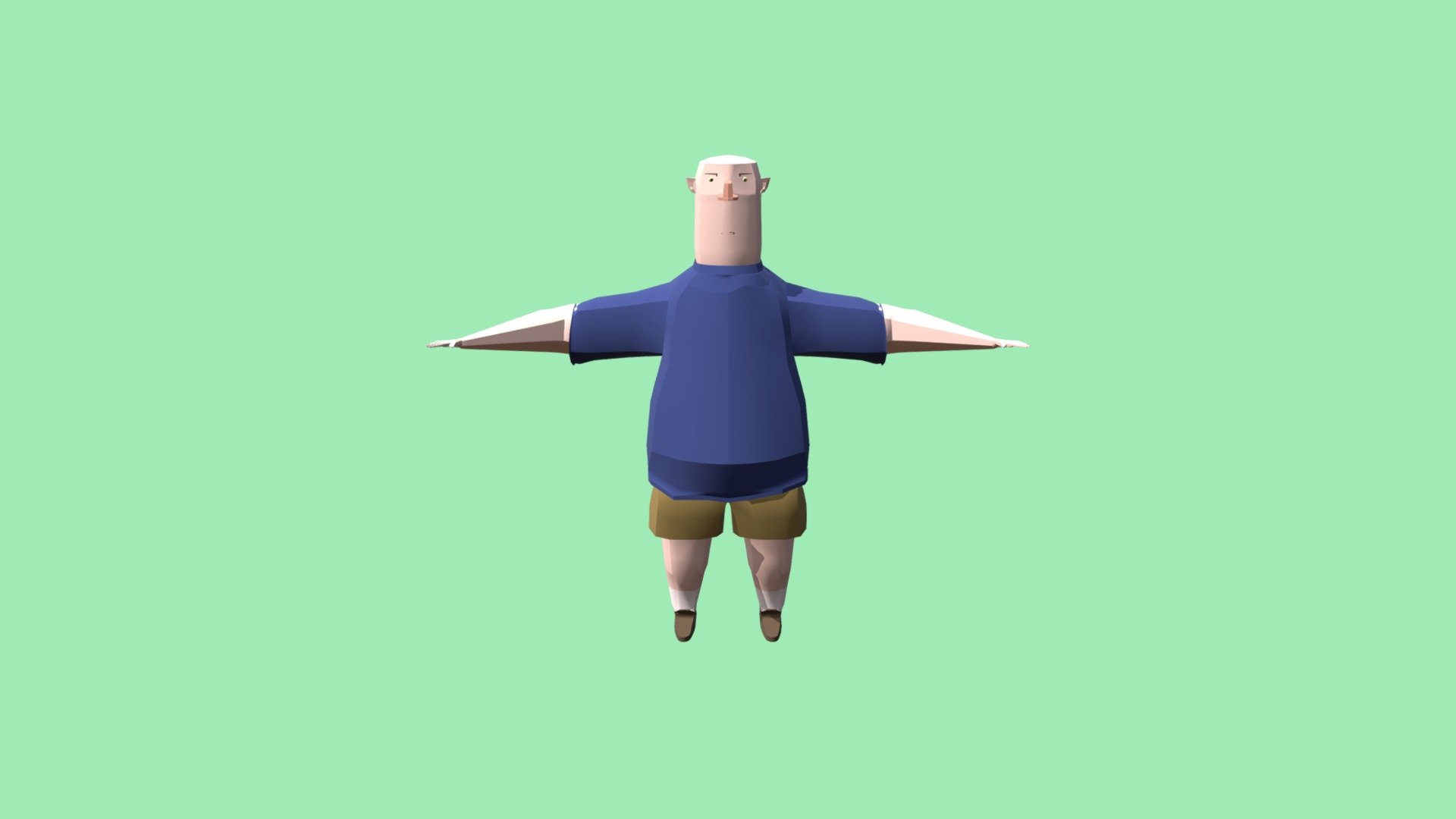 Character Model 3d Model By Justhills [c59191c] Sketchfab