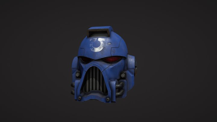 MK7 Helmet 3D Model