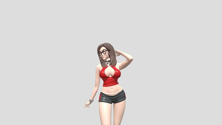 Playboy bunny playmate 3D Model