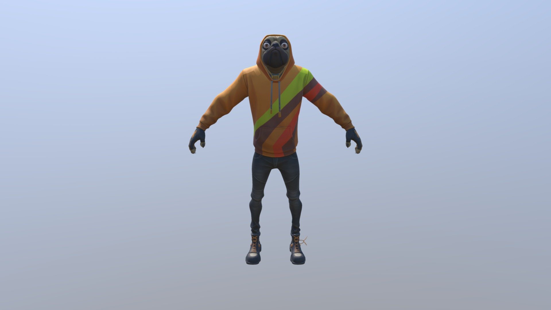"Pug" Outfit